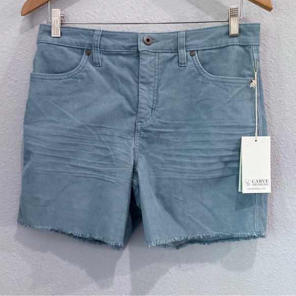 Carve Designs Pants - New Carve Designs Organic Hiking Outdoor Athleisure Oahu Hi Rise Shorts